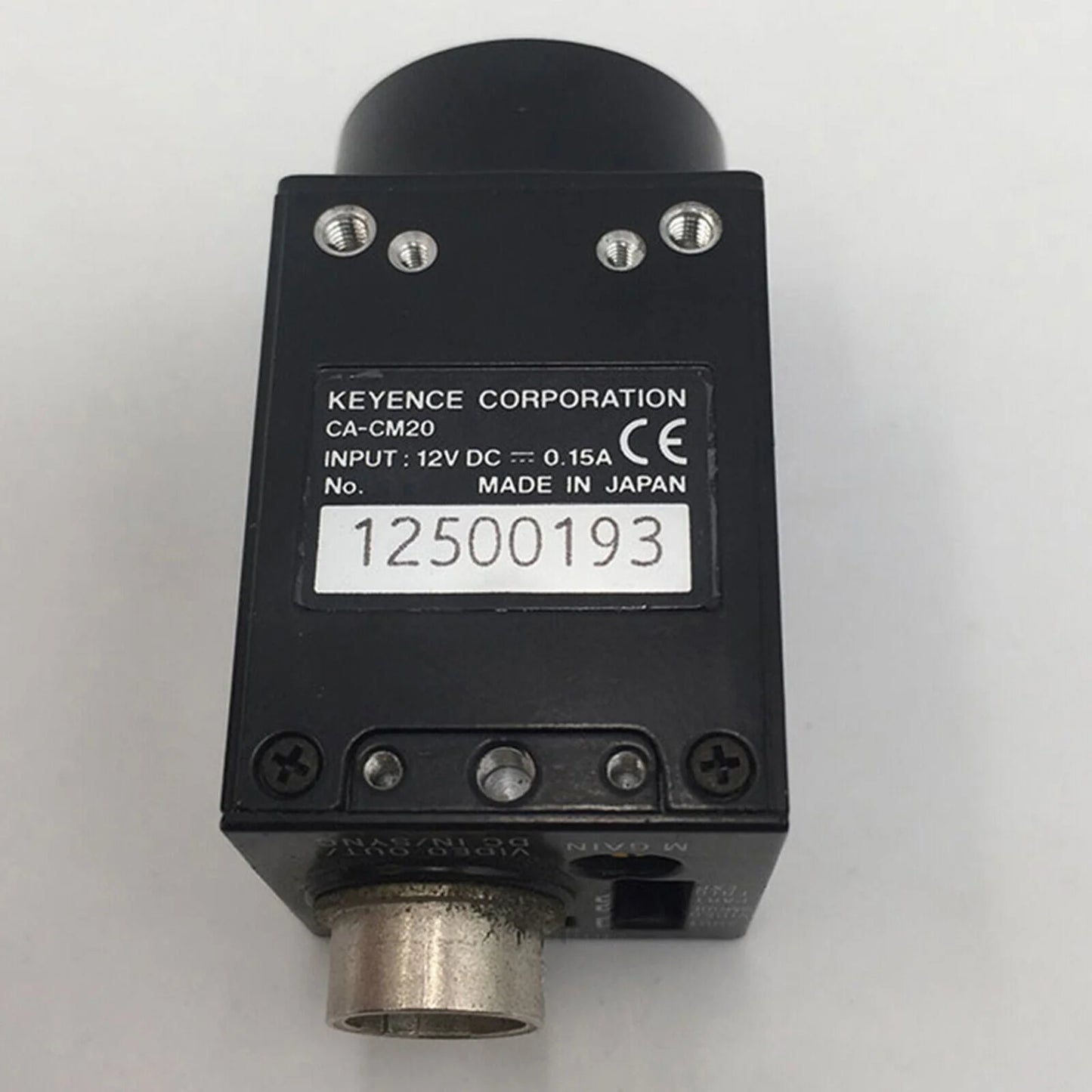used 1pc KEYENCE CA-CM20 CCD Industrial camera Tested - KEYENCE [4]