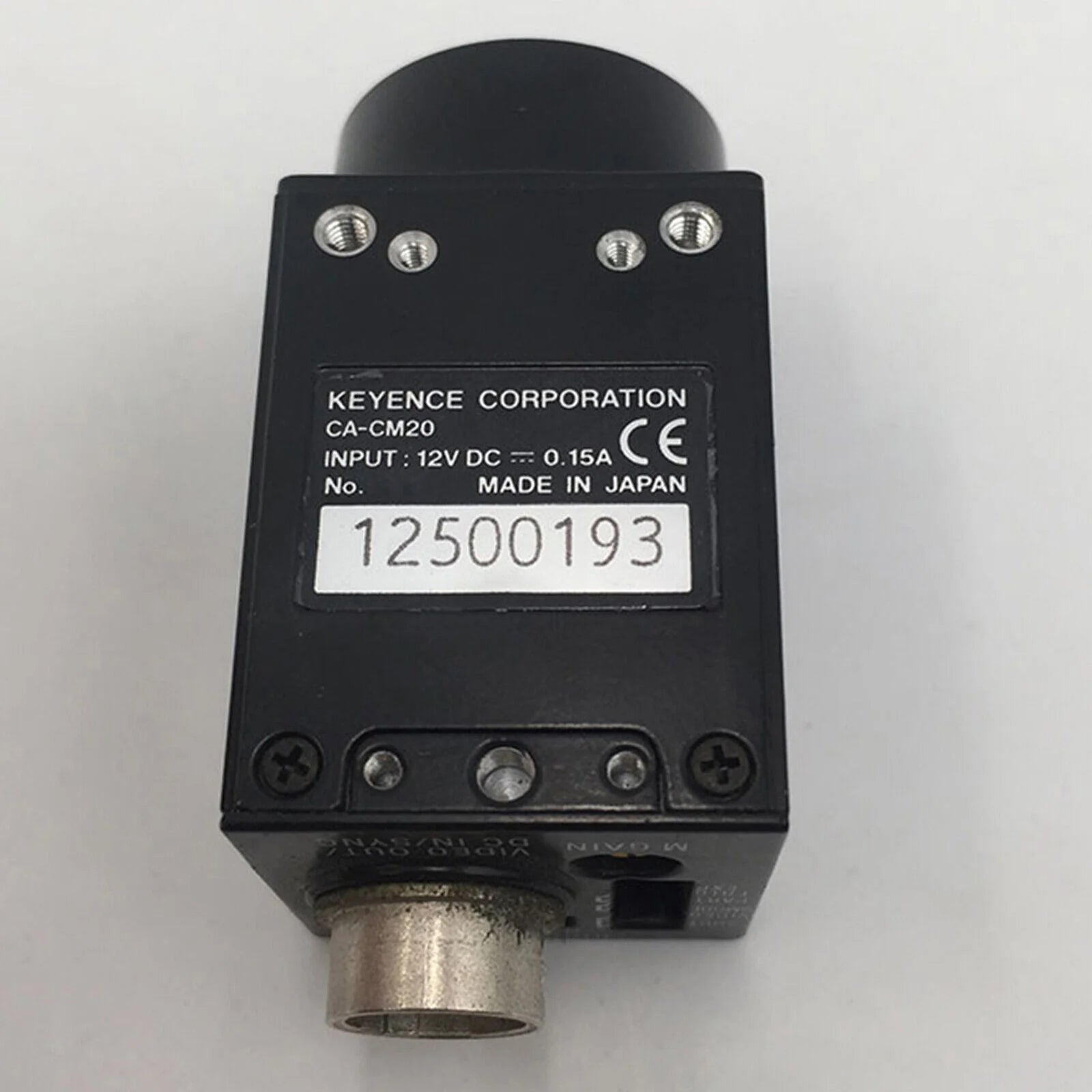 used 1pc KEYENCE CA-CM20 CCD Industrial camera Tested - KEYENCE [4]