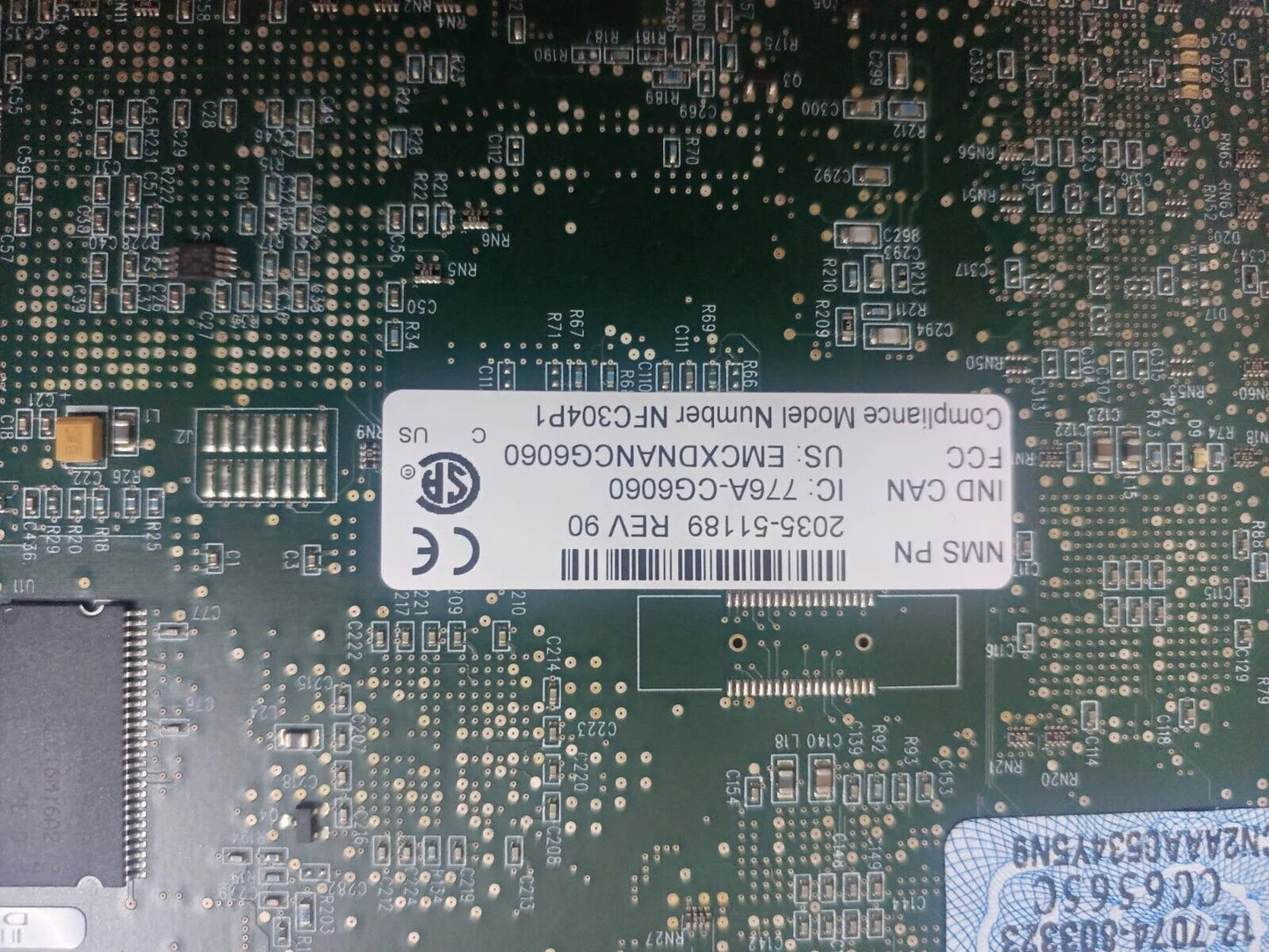 used 1pcs NMS CG6060 2035-51189 REV:90 776A-CG6060 - NMS [2]