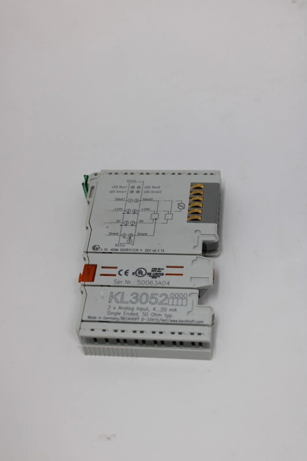 used Beckhoff KL3052 Analog Input - BECKHOFF [2]