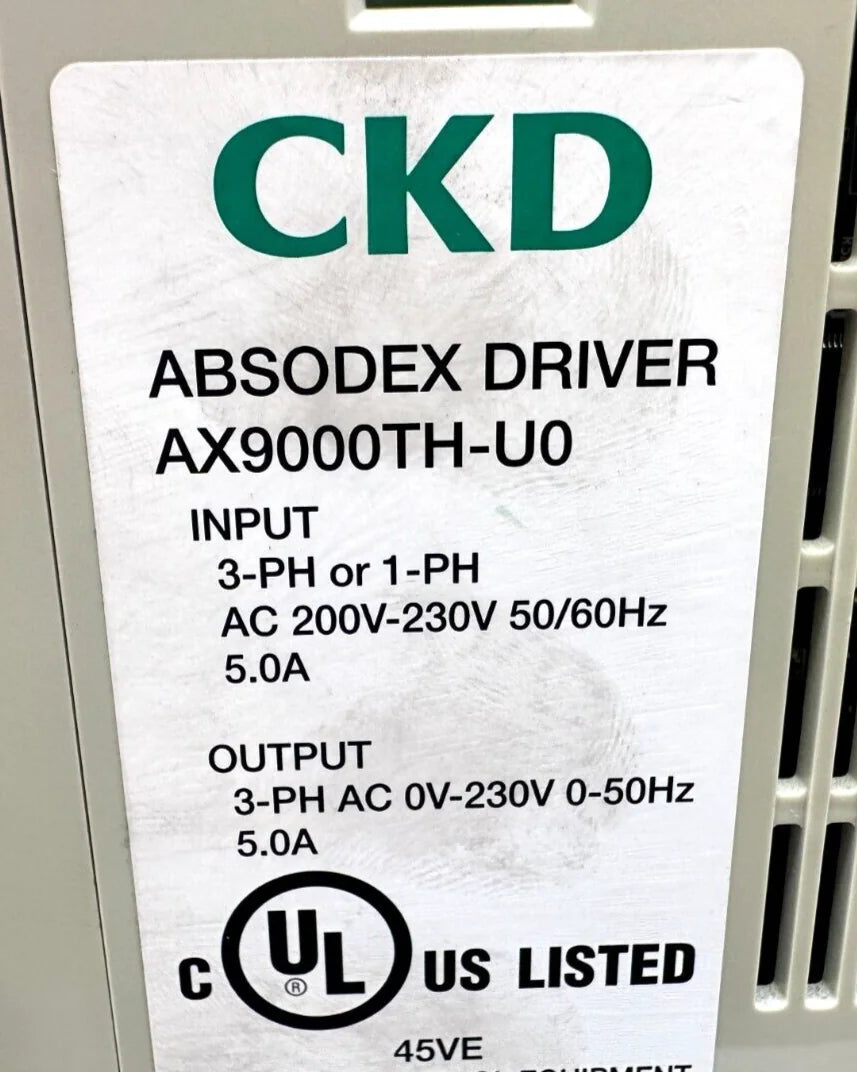 used CKD AX9000TH-U0 Absodex Driver - CKD [3]