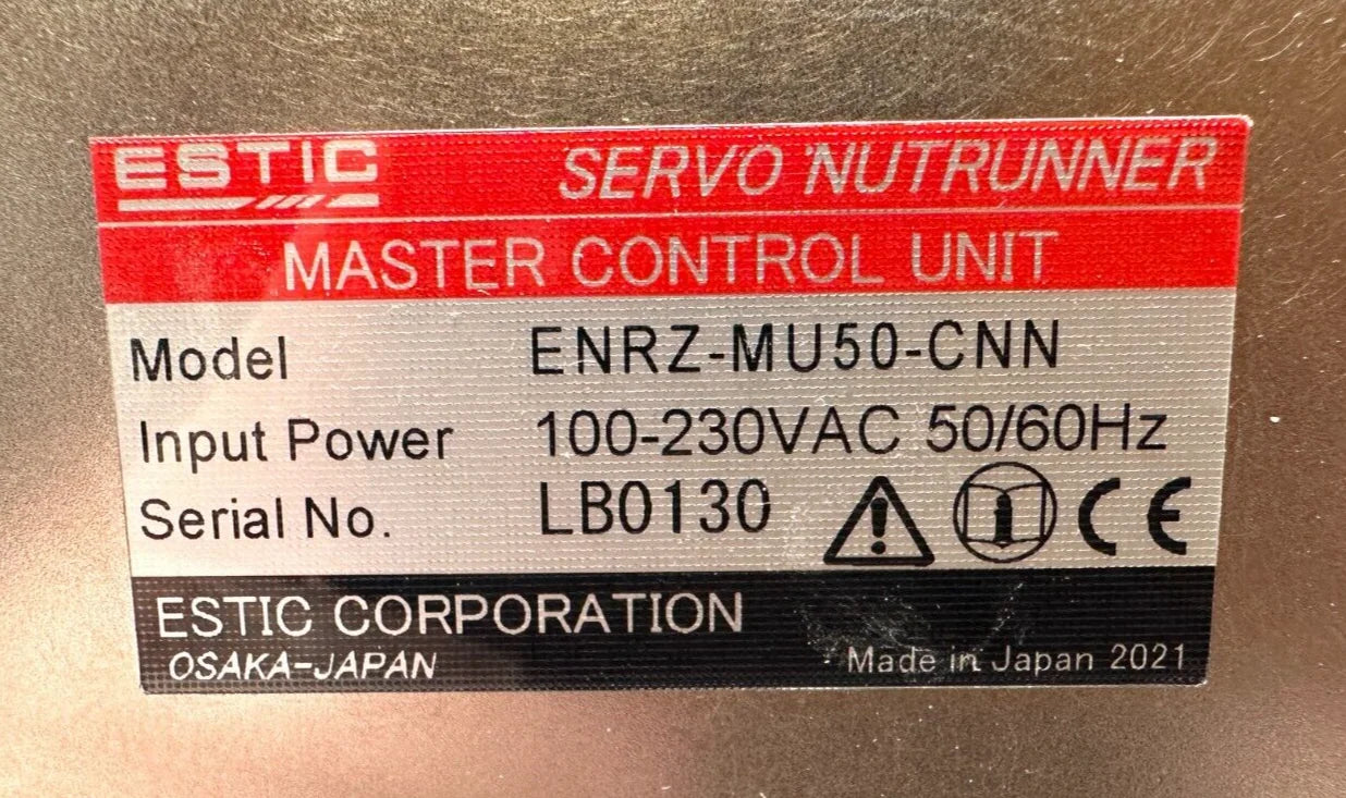 used Estic ENRZ-MU50-CNN Servo Drive - ESTIC [1]