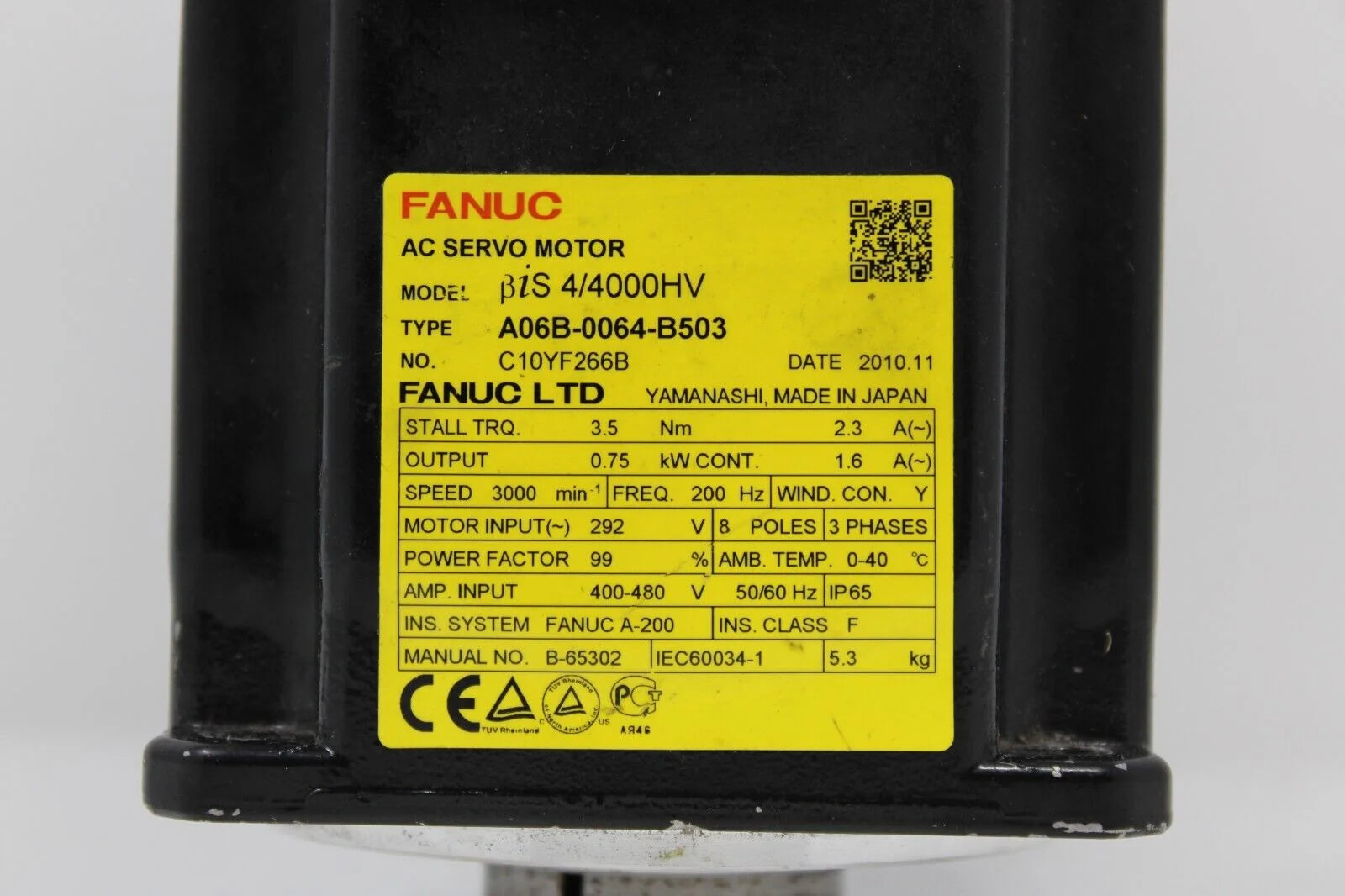 used Fanuc A06B-0064-B503 Servo Motor - FANUC [3]
