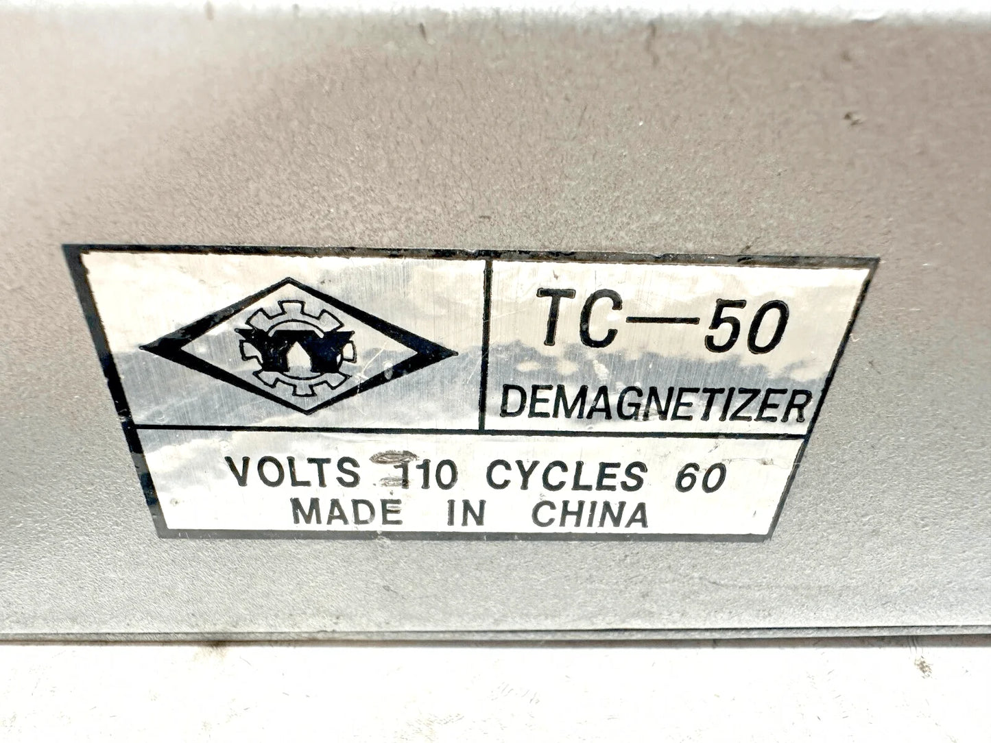 used Machinist Tools TC-50 Demagnetizer - MACHINIST TOOLS [1]