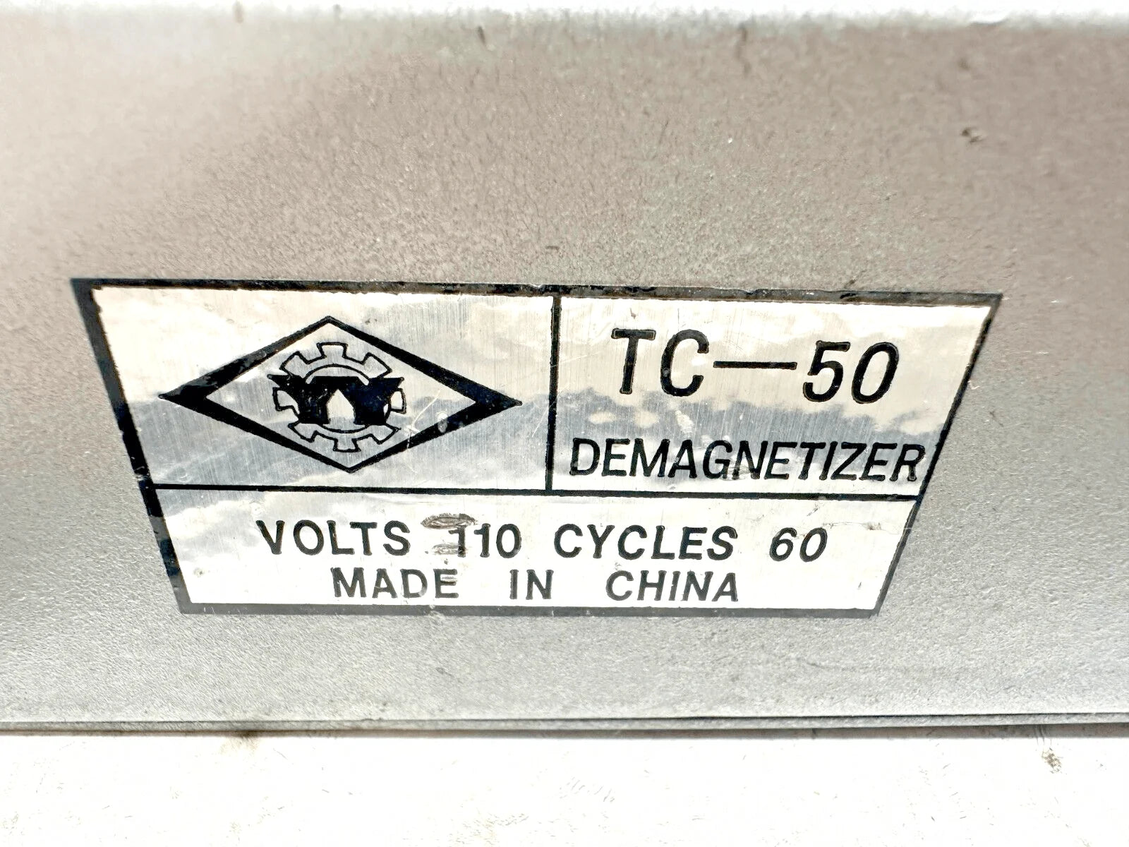 used Machinist Tools TC-50 Demagnetizer - MACHINIST TOOLS [1]