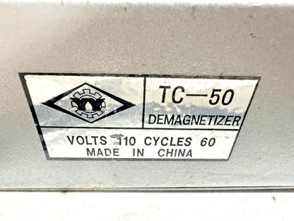 used Machinist Tools TC-50 Demagnetizer - MACHINIST TOOLS [1]