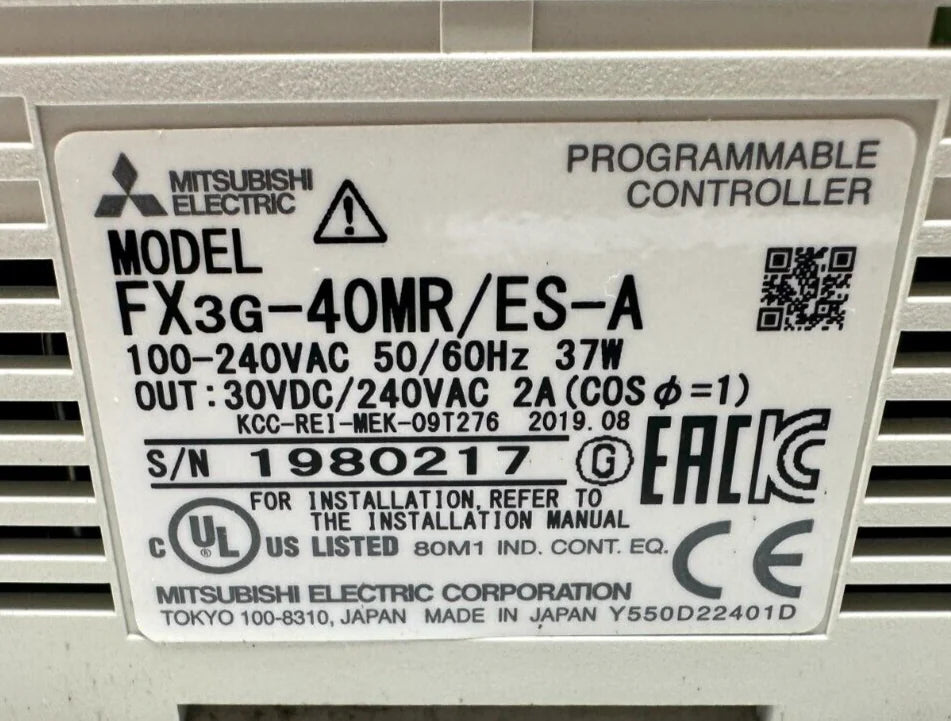 used Mitsubishi FX3G-40MR/ES-A Processor - MITSUBISHI [2]