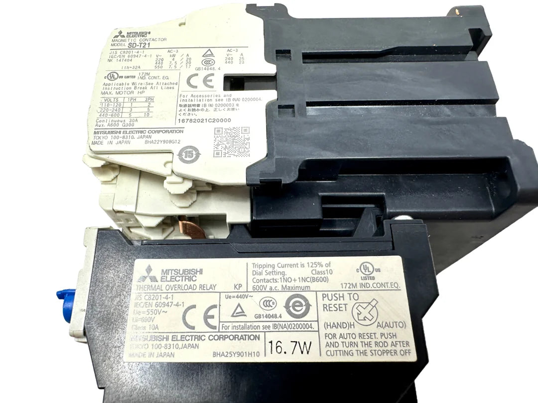 used Mitsubishi MSOD-T21BCKP Magnetic Starter - MITSUBISHI [2]