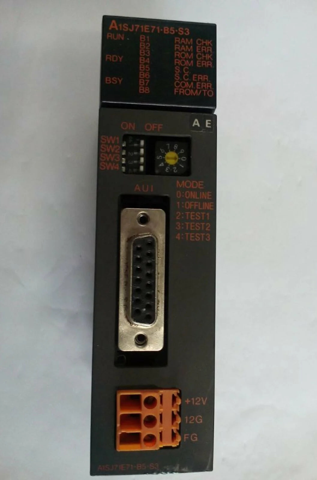 used Mitsubishi PLC A1SJ71E71-B5-S3 MODULE Tested It In Good Condition - MITSUBISHI [1]