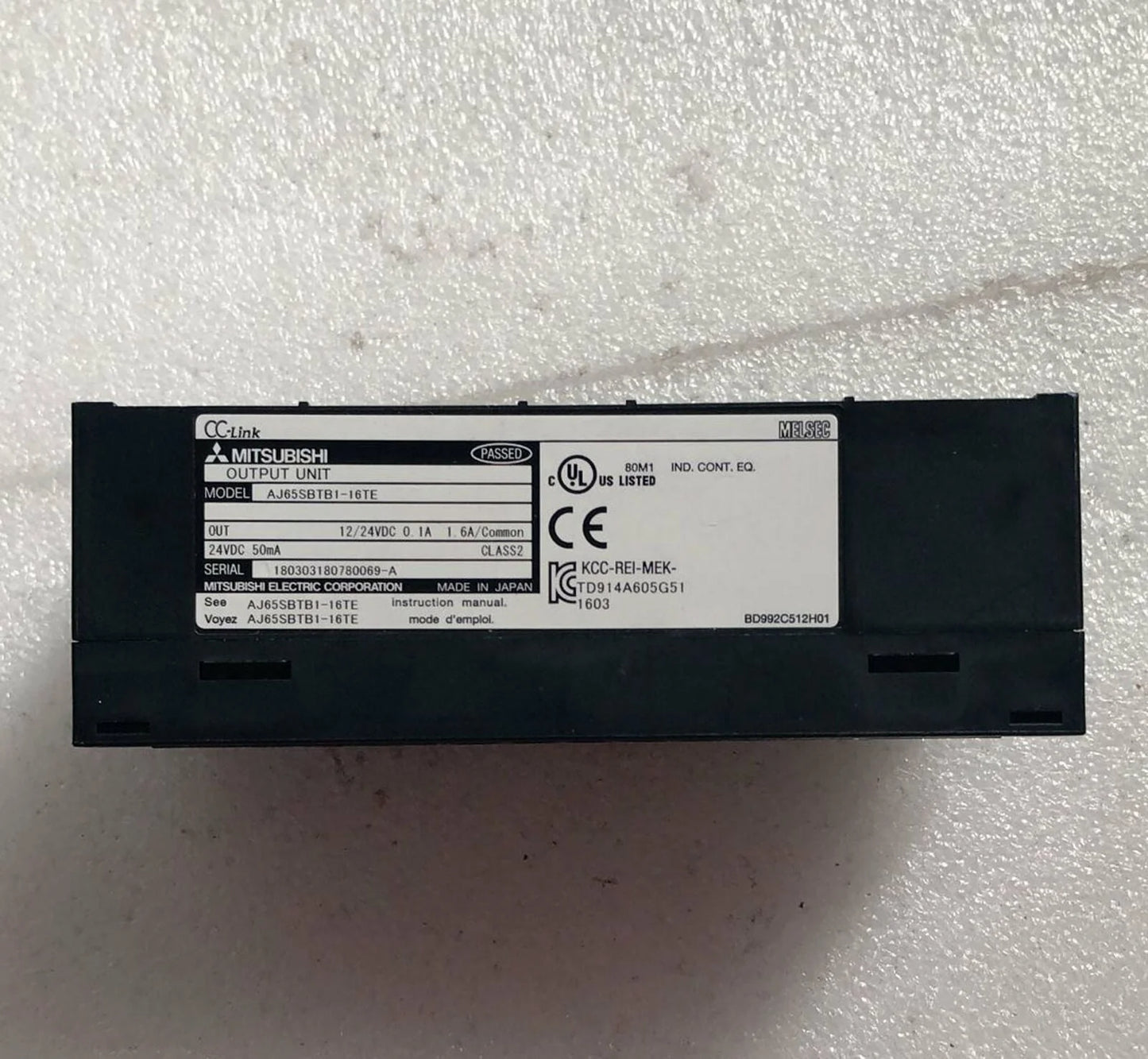 used Mitsuboshi CC-Link remote AJ65SBTB1-16TE tested module - MITSUBISHI [3]