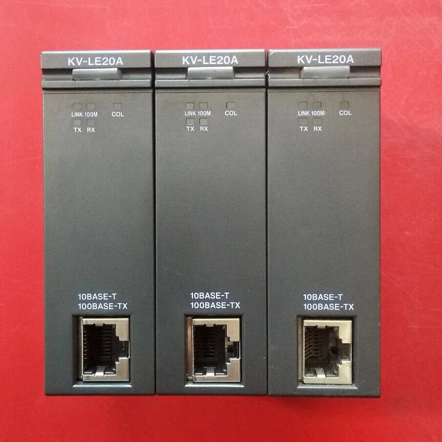 used ONE KEYENCE KV-LE20A Module Controller - KEYENCE [2]