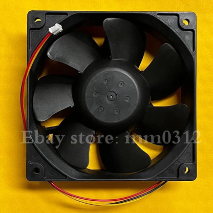 used SERVO CNDC24Z7P DC24V 0.37A 9W 3-wire axial cooling fan - SERVO [2]