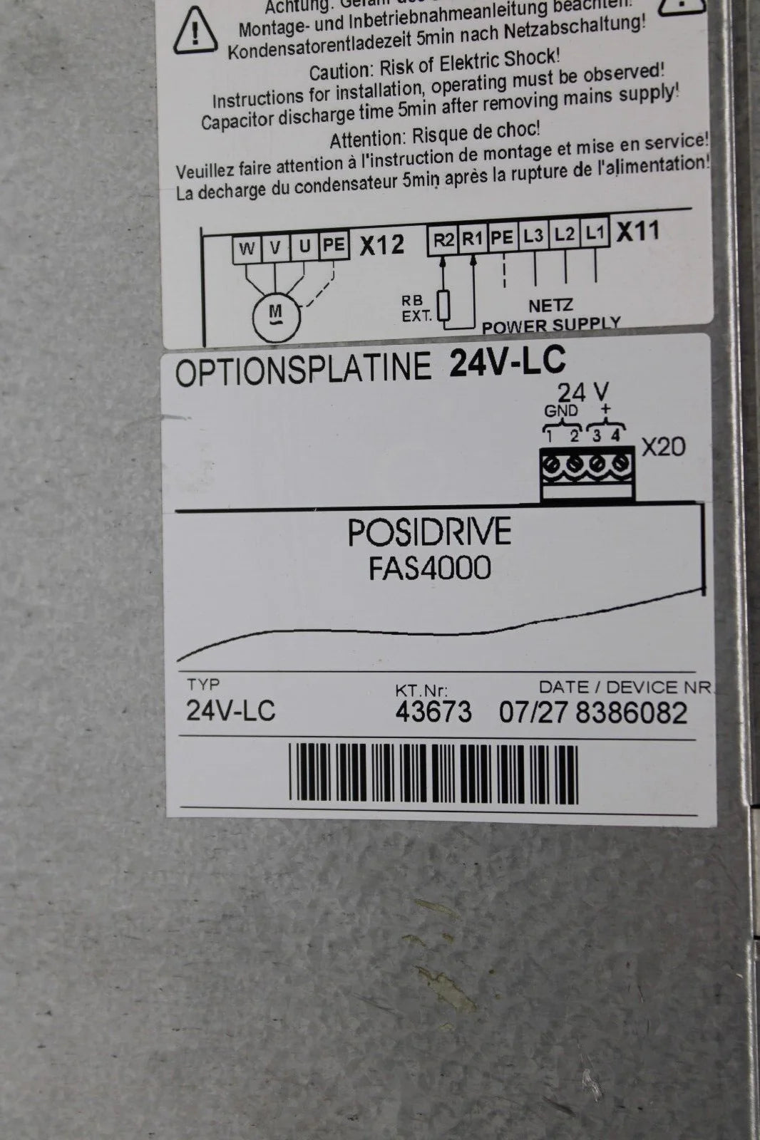 used Stober FAS4028 Posidrive - STOBER [3]