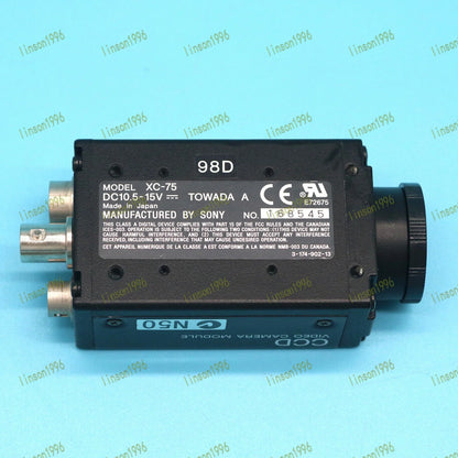 used XC-75 industrial camera tested for Sony CCD ships - SIGMA [2]