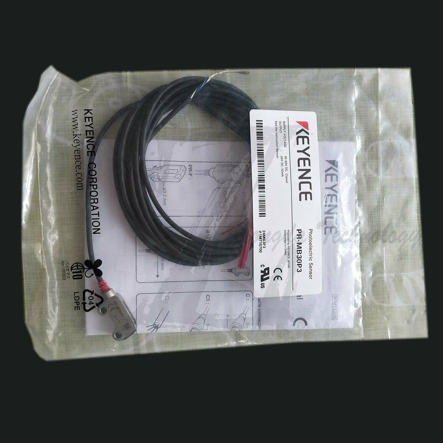new in box 1pcs keyence pr-mb30p3 prmb30p3 - KEYENCE