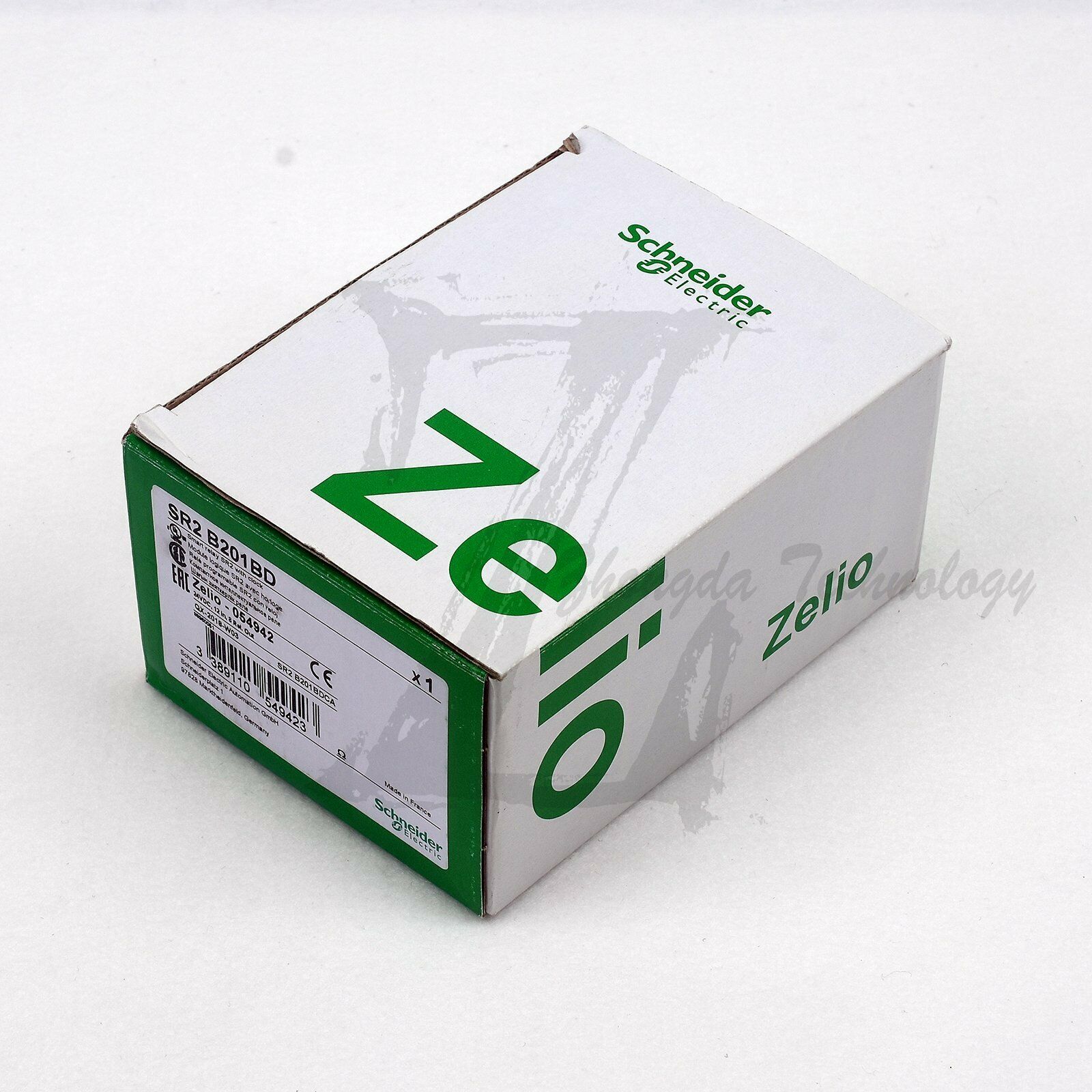 Schneider SR2B201BD logic controller DC24V 12 6-channel AI input 8 relay output - SCHNEIDER