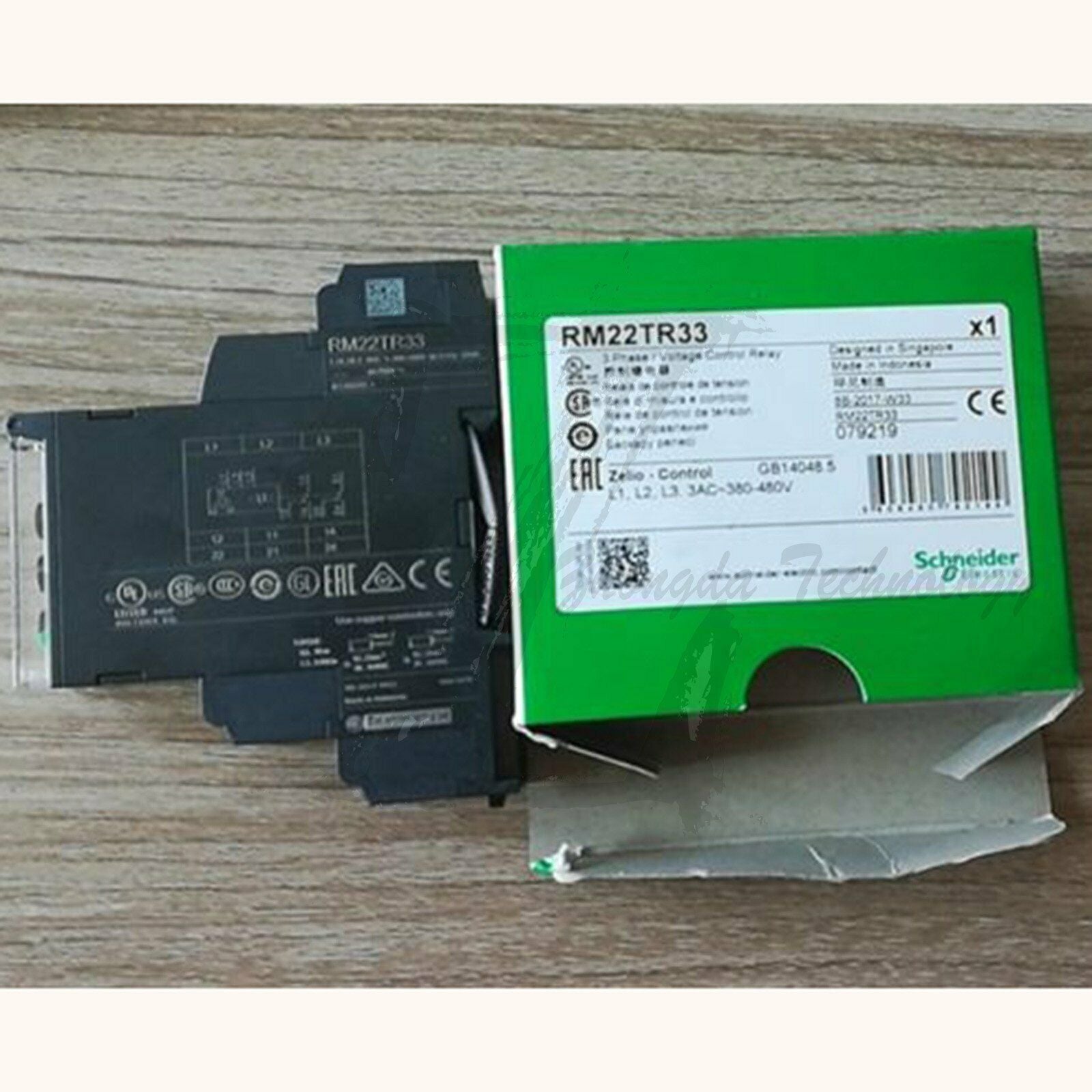 Schneider phase sequence overvoltage and undervoltage protection relay RM22TR33 - SCHNEIDER