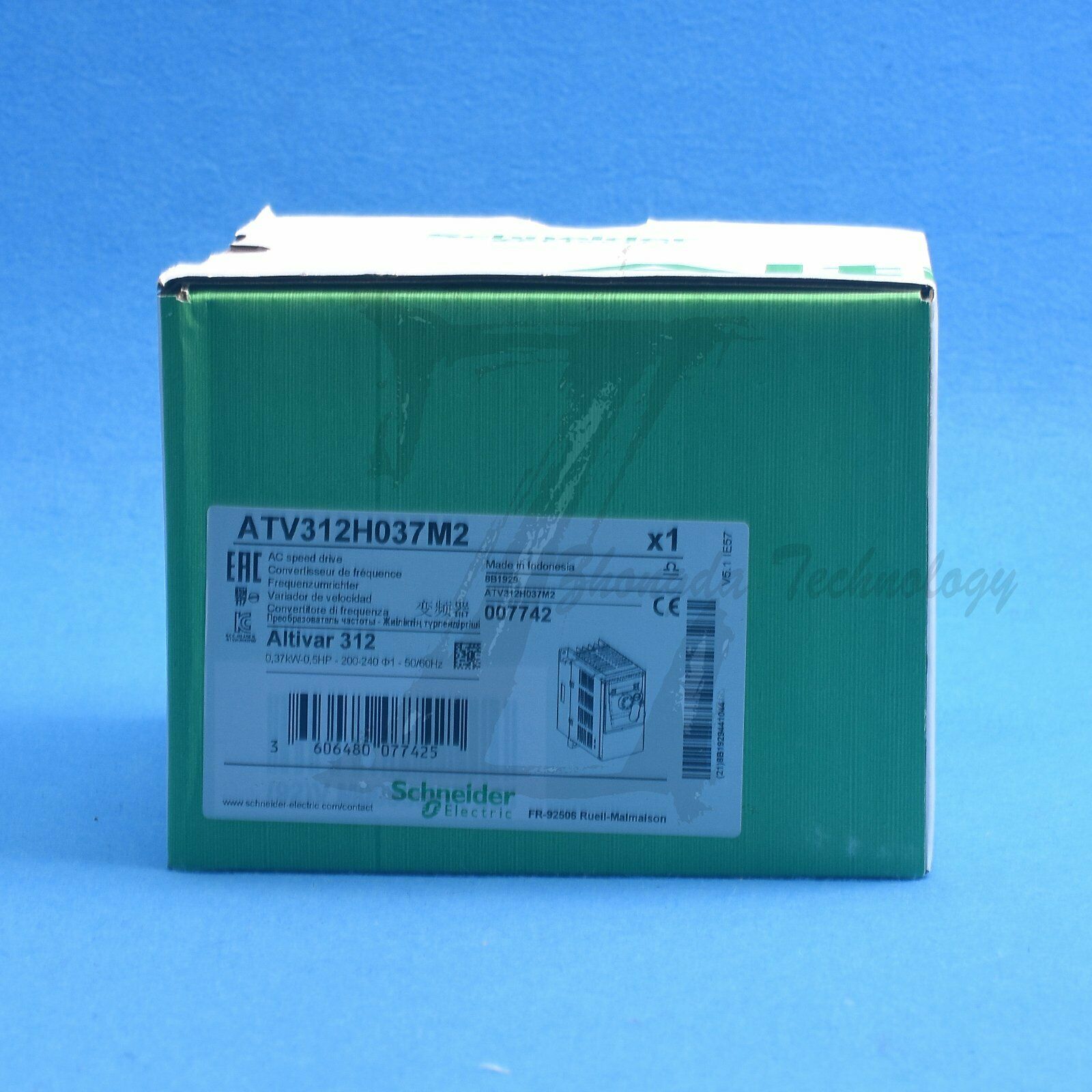 NEW Schneider inverter ATV312H037M2 ATV312 single phase 220V 0.37KW - SCHNEIDER