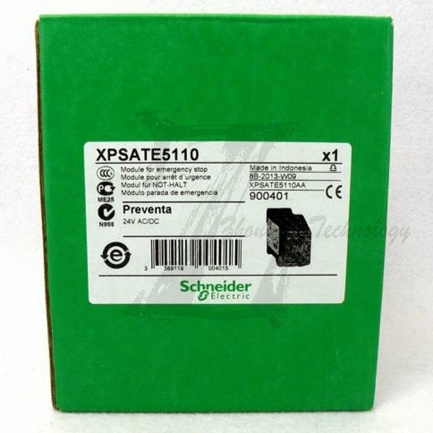 New Schneider XPSATE5110 Safety Relay 24V DC XPS-ATE5110 - SCHNEIDER