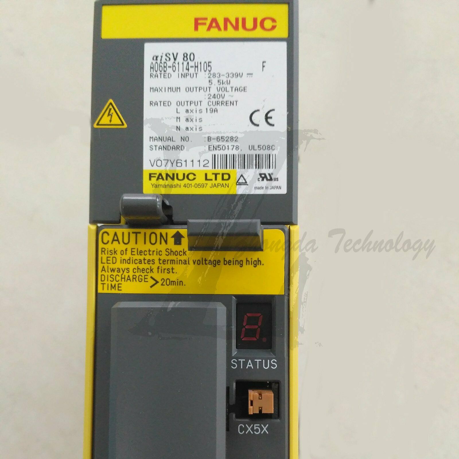 New FANUC A06B-6114-H105 ALPHA i SERVO MODULE MDL SVM1-80i - FANUC