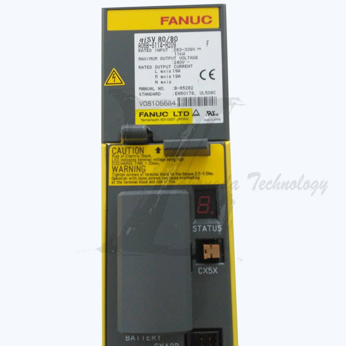 New FANUC A06B-6114-H105 ALPHA i SERVO MODULE MDL SVM1-80i - FANUC