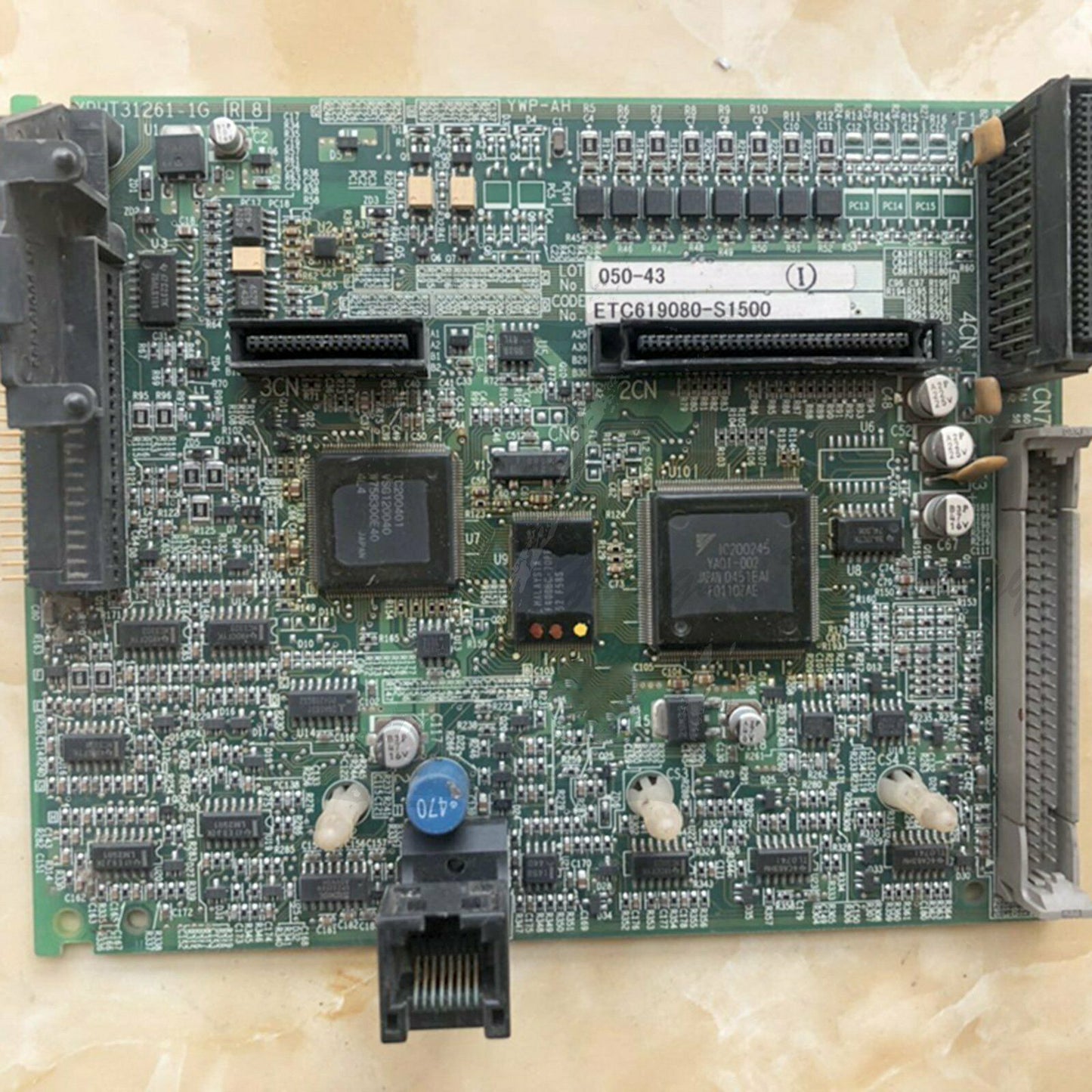 Used Yaskawa G7 inverter CPU board YPHT31261-1G Tested Good - YASKAWA
