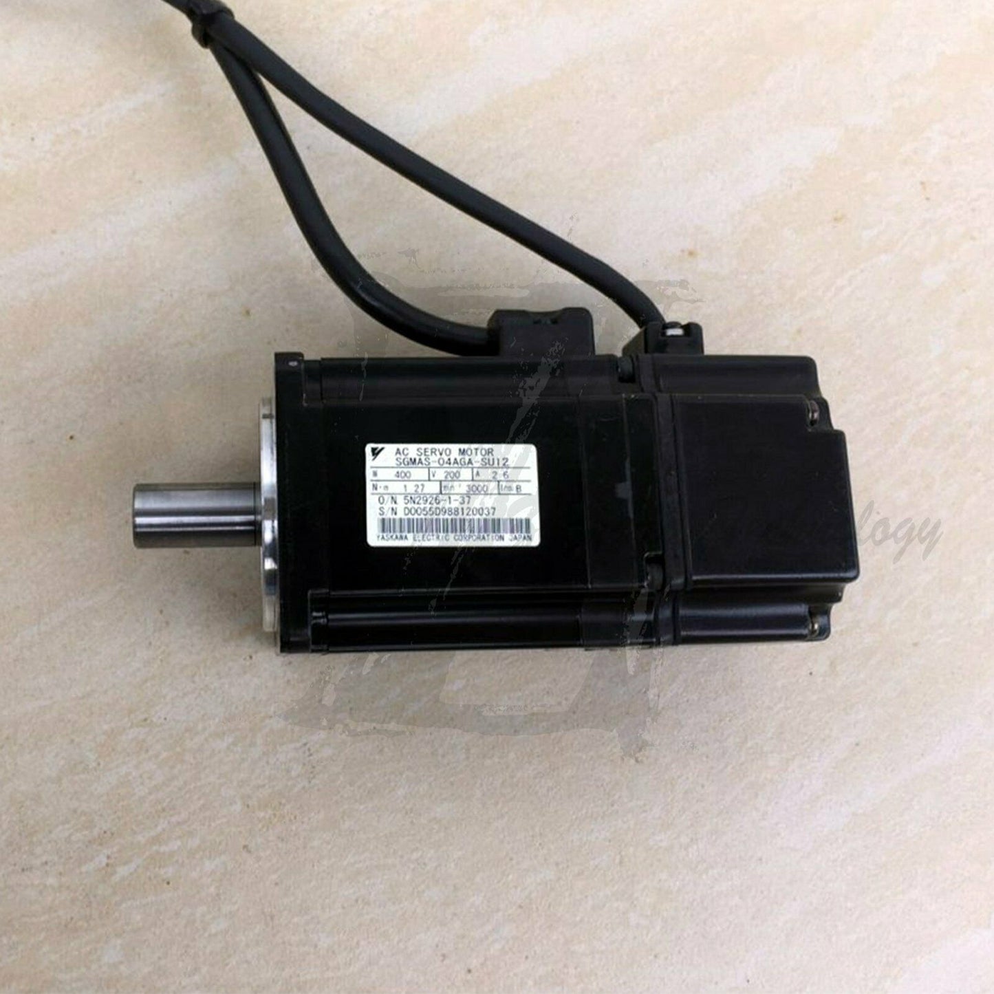 Used Yaskawa Servo Motor SGMAS-04AGA-SU12 good test - YASKAWA