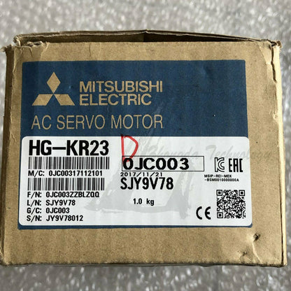 Mitsubishi Servo Motor, 200 W, 200 V, 1.3 A, 3000 rpm HG-KR23 - MITSUBISHI