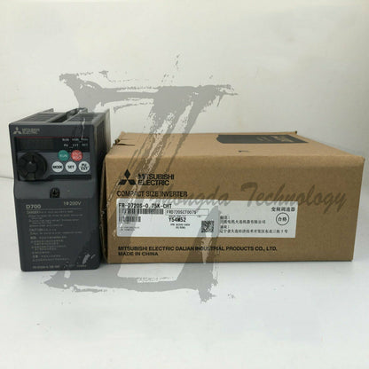 New Mitsubishi Inverter FR-D720S-0.75K-CHT 0.75KW 220V - MITSUBISHI