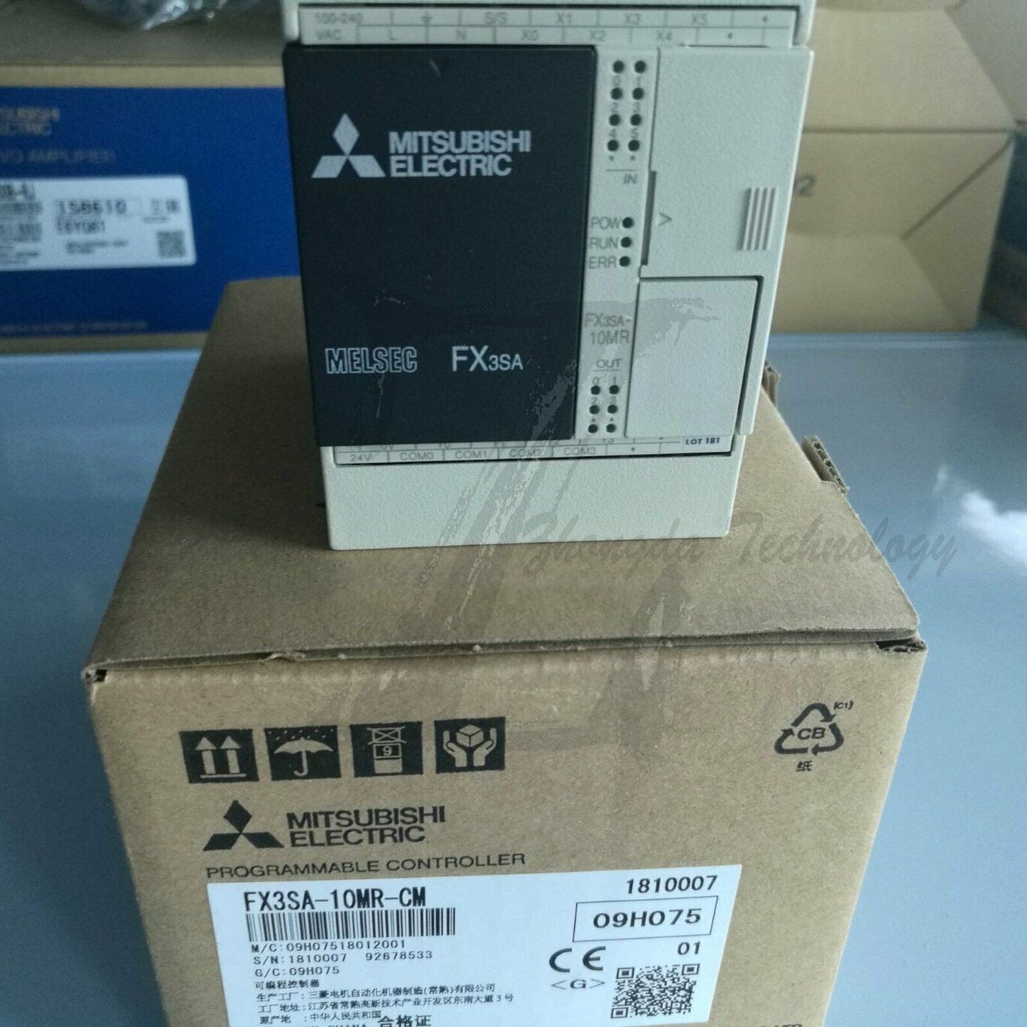 New Mitsubishi PLC FX3SA-10MR-CM FX3SA 10MR CM - MITSUBISHI