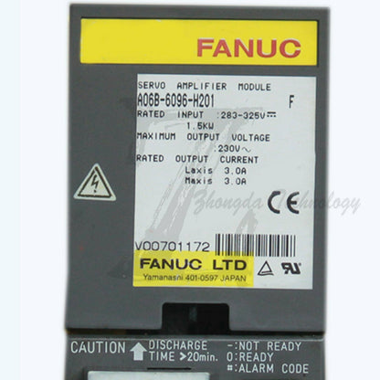new fanuc a06b-6096-h201 2 axis alpha servo module mdl svm2-12/12 - FANUC