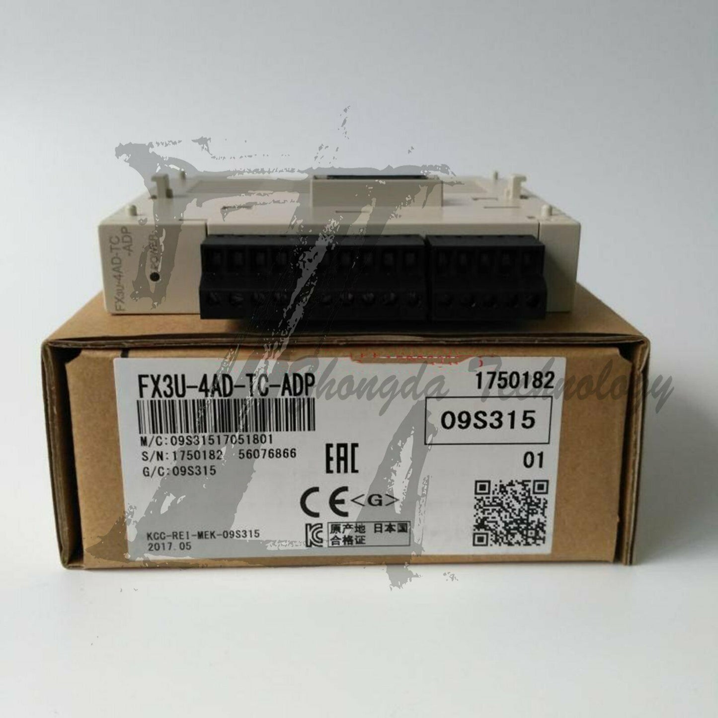 New Mitsubishi PLC I/O Module, Digital Output, FX3U-4AD-TC-ADP - MITSUBISHI