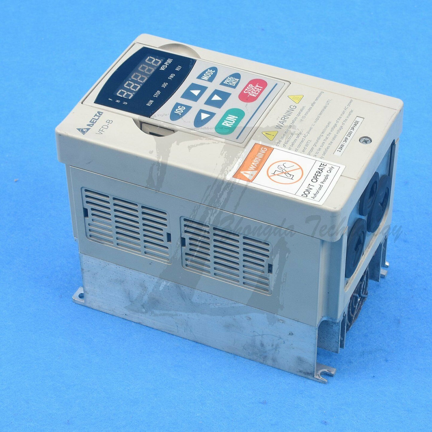 Used Delta VFD022B23B Inverter 2.2KW /220V Tested It In Good Condition - DELTA