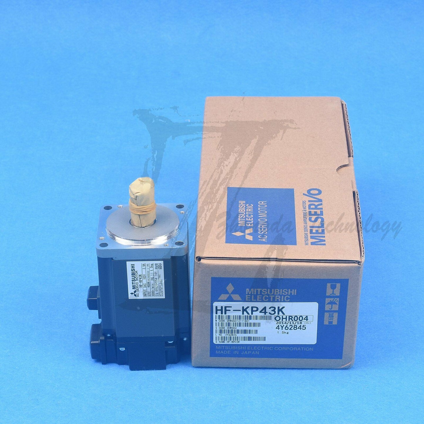 NEW Mitsubishi Servo Motor, 400 W, 200 V ac,HF-KP43K - SIEMENS