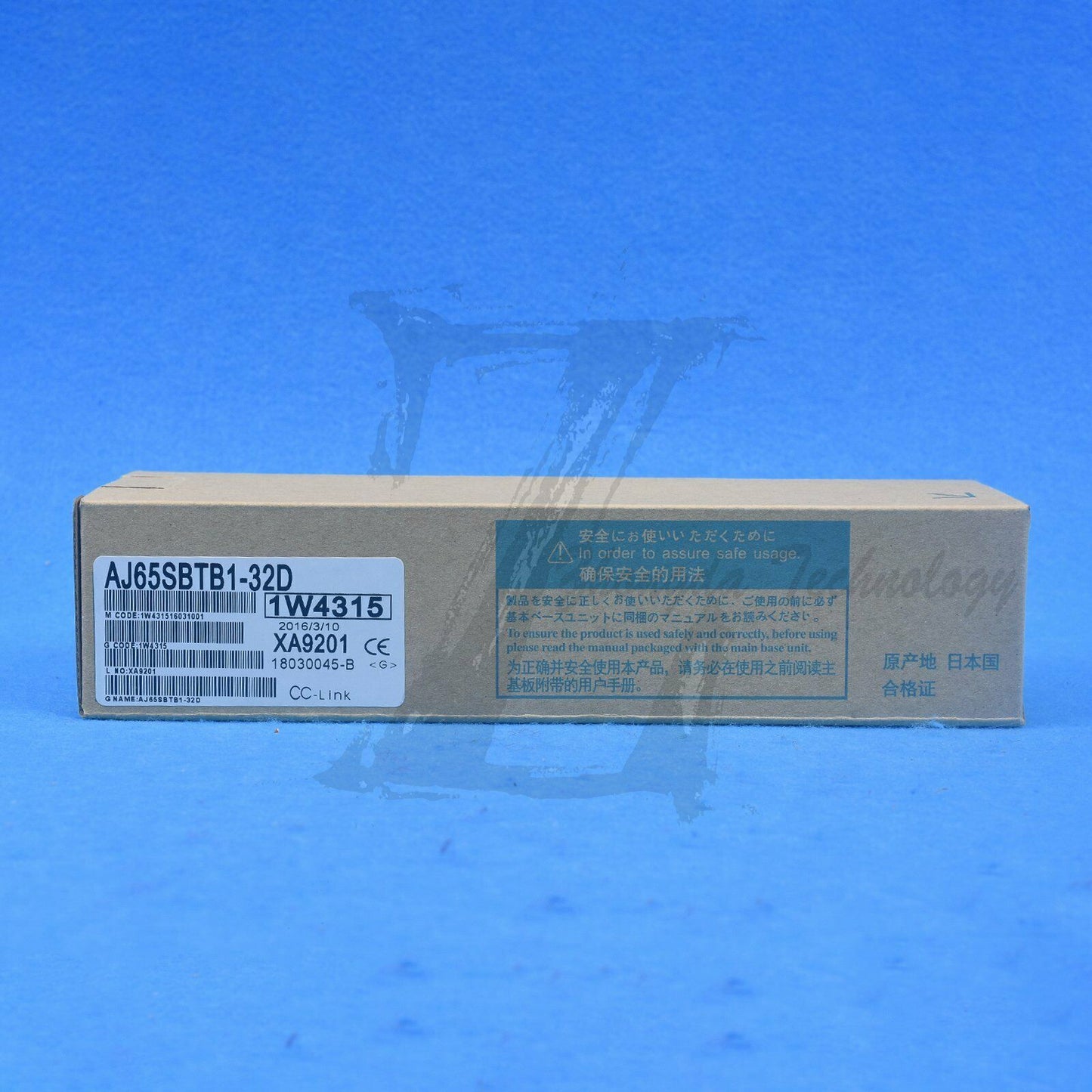 NEW Mitsubishi, Input Module, 32 Input, 7 mA, 24 V dc，AJ65SBTB1-32D - MITSUBISHI