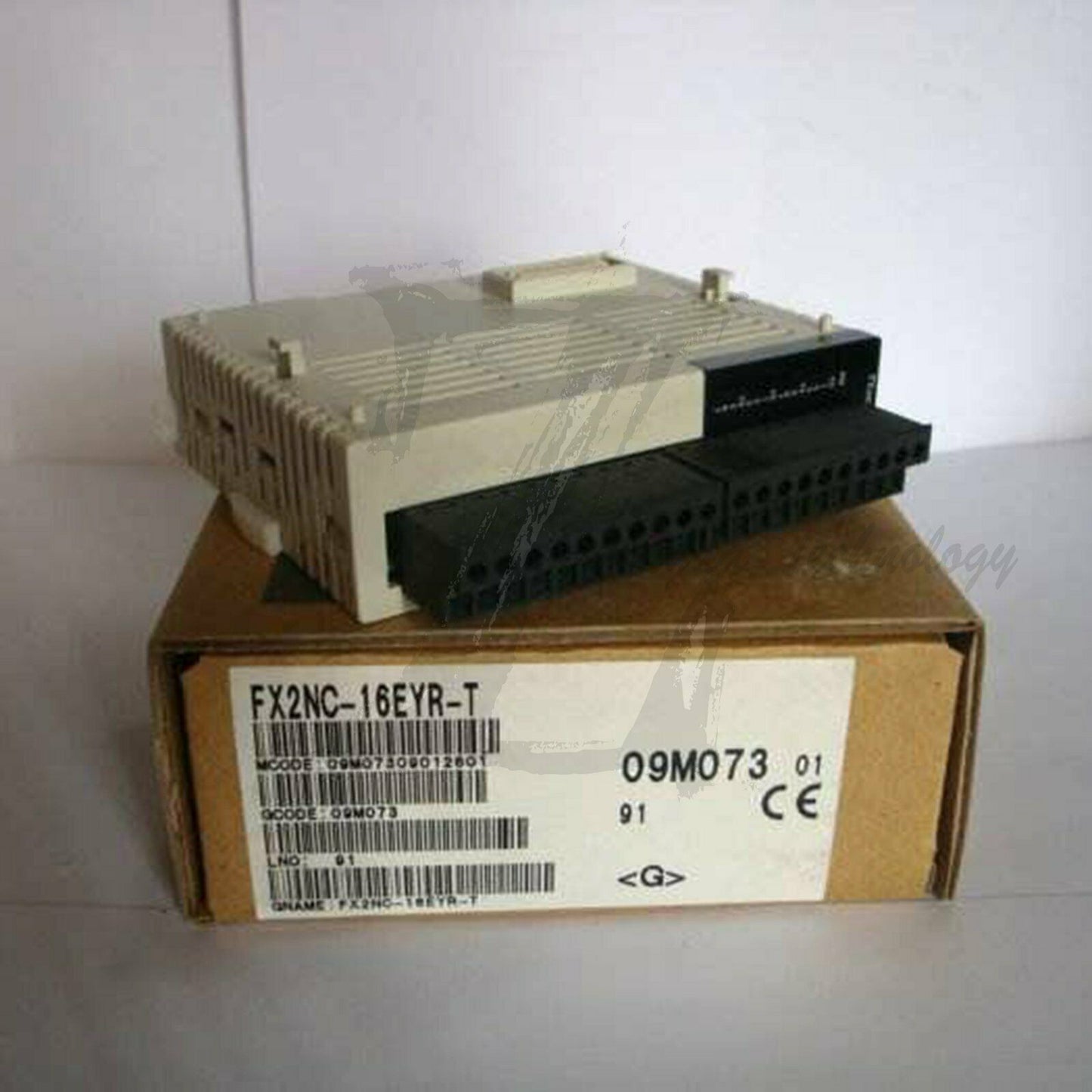 New Mitsubishi FX2NC-16EYR-T PLC 16 I/Outputs Unpowered Extension Unit - MITSUBISHI