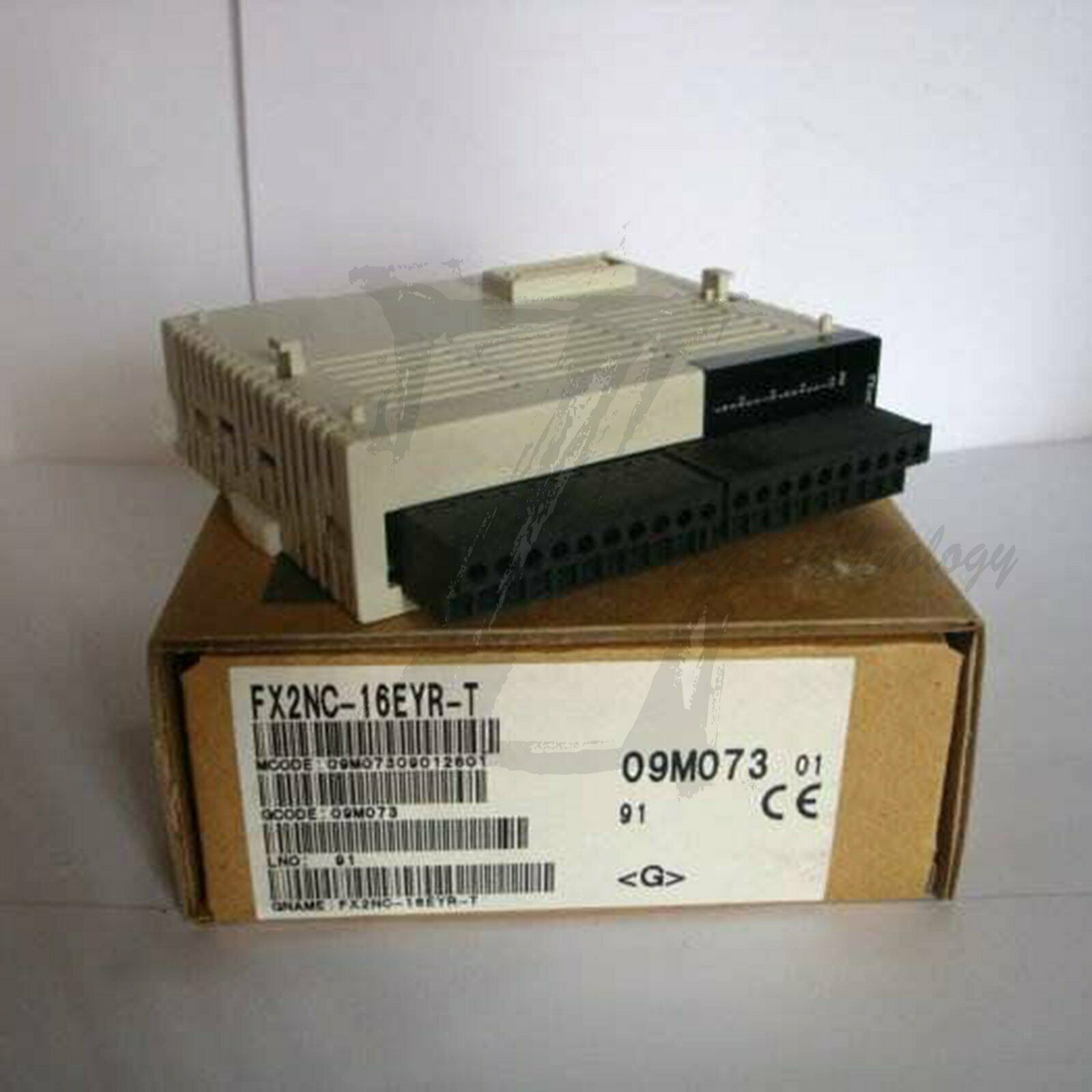 New Mitsubishi FX2NC-16EYR-T PLC 16 I/Outputs Unpowered Extension Unit - MITSUBISHI