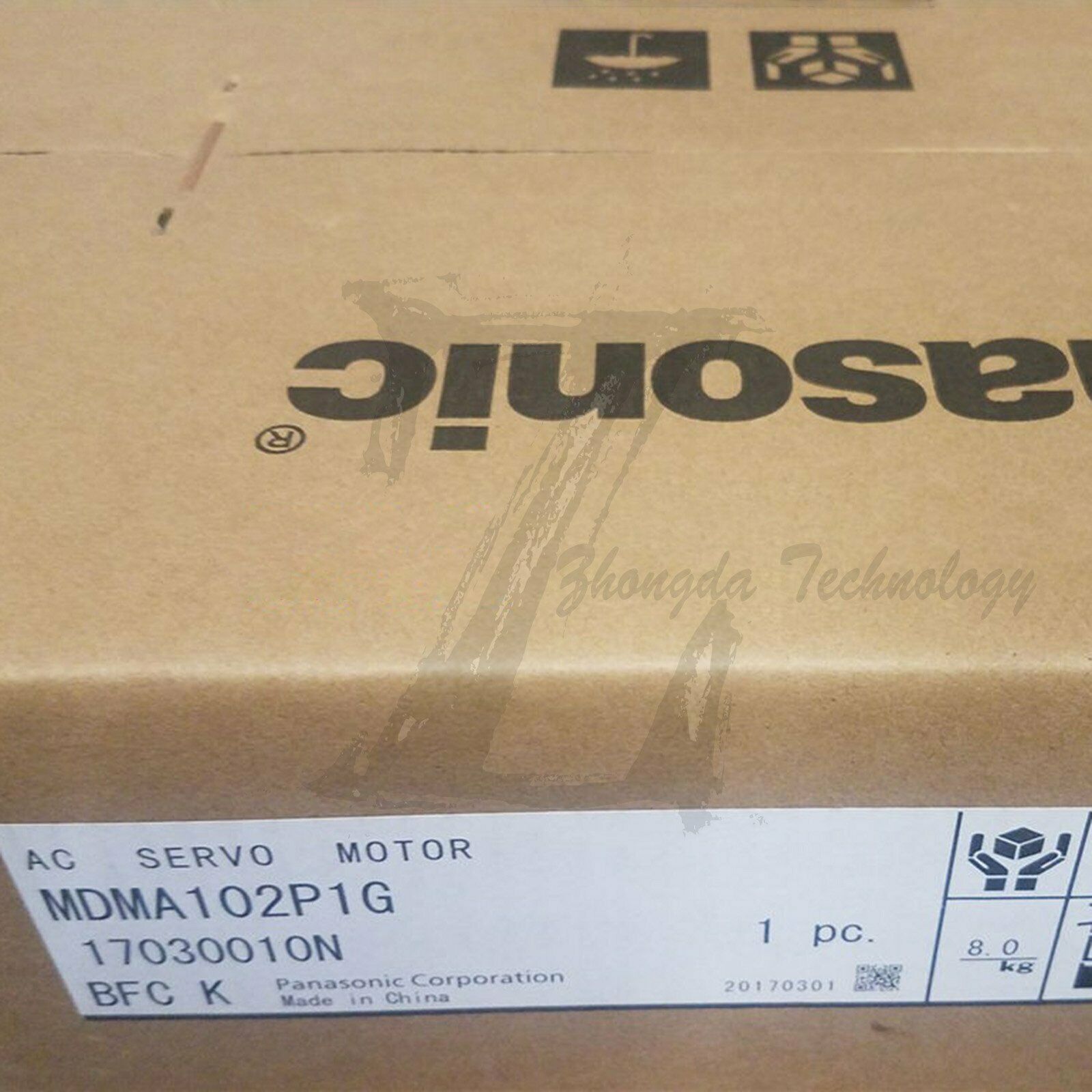 New In Box 1pc Panasoni MDMA102P1G Servo Motor