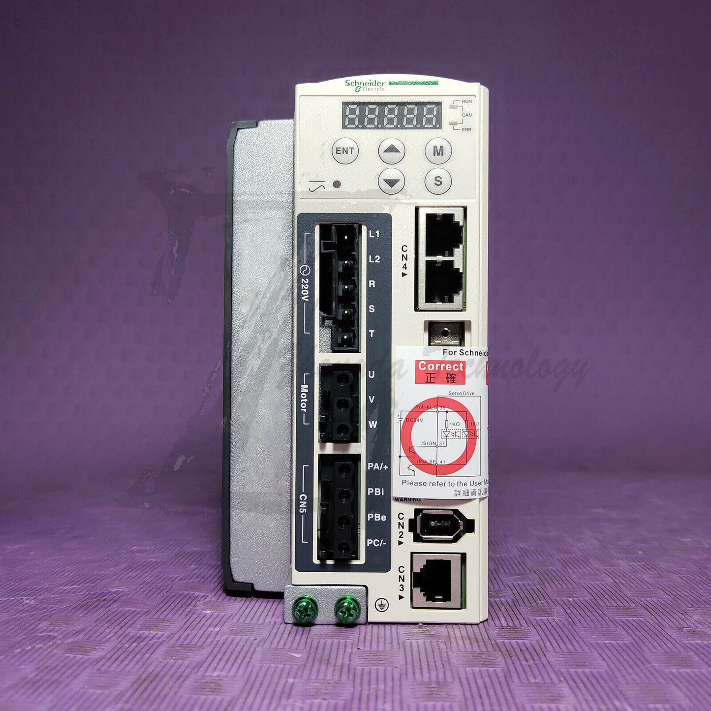 New Schneider LXM23AU10M3X : LXM23 servo drive - single phase 200...255 V - 1 kW - SCHNEIDER