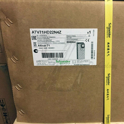 Schneider ATV71HD22N4Z : Variable speed drive 22kW 30HP - 480 V - EMC filter - SCHNEIDER