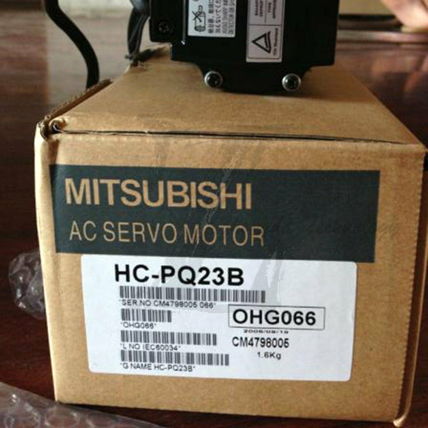 NEW Mitsubishi AC servo motor 120V 1.5A 200W 3000RPM HC-PQ23B - MITSUBISHI