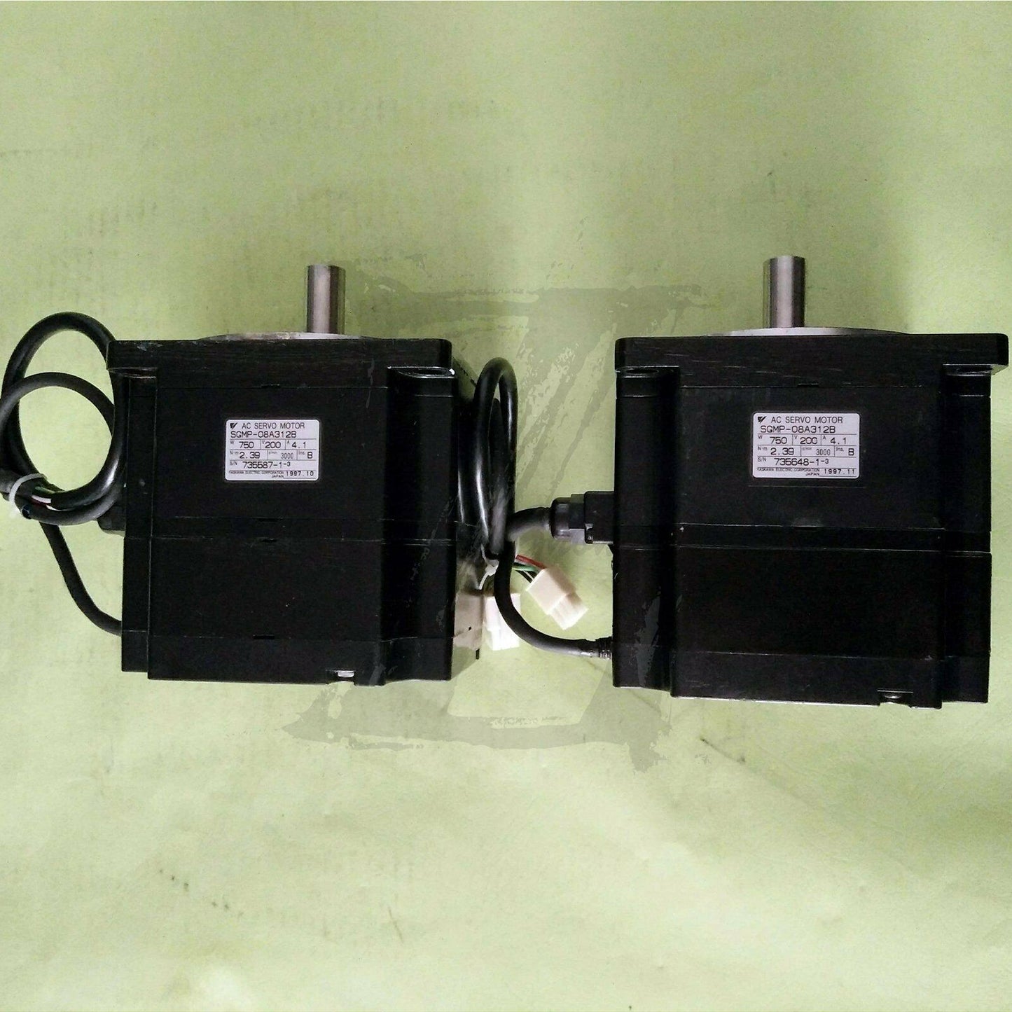 Used Yaskawa Servo Motor SGMP-08A314B Tested In Good Condition - YASKAWA