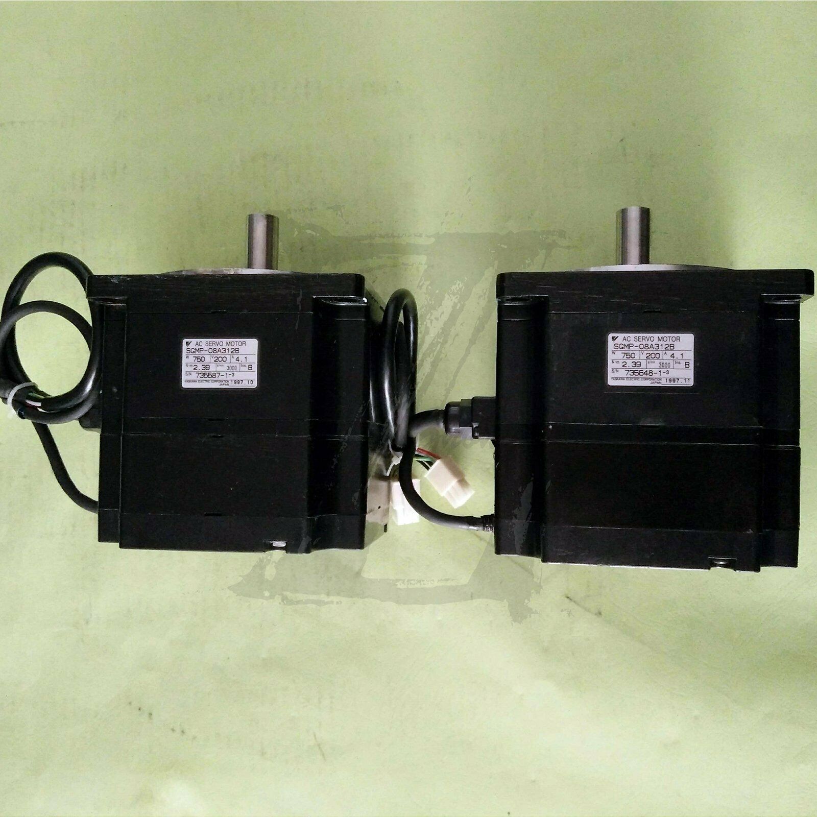 Used Yaskawa Servo Motor SGMP-08A314B Tested In Good Condition - YASKAWA