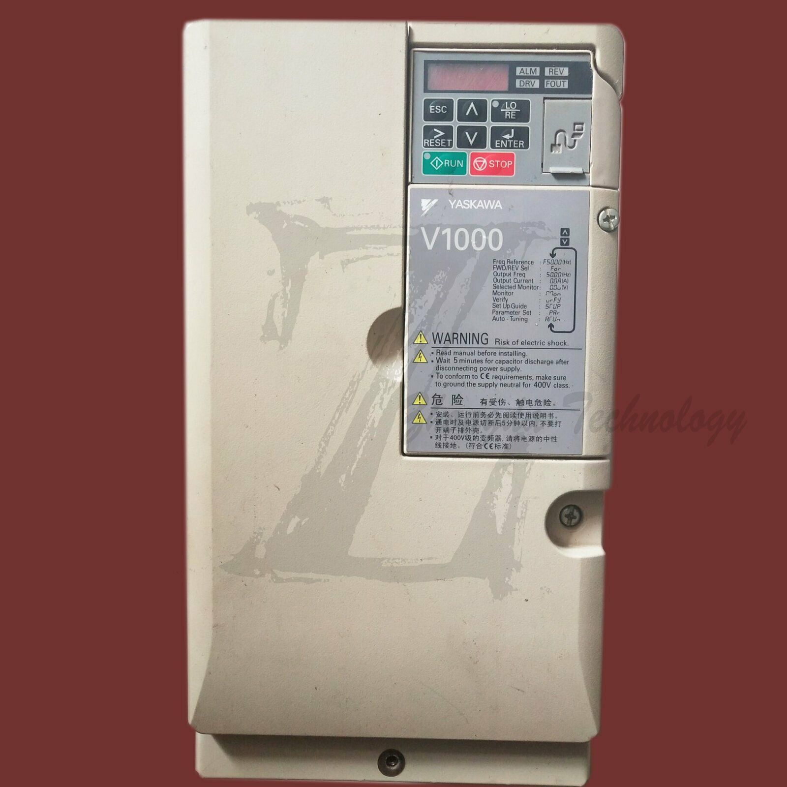 Yaskawa V1000 series inverter CIMR-VB4A0018FBA 5.5/7.5KW 380V - YASKAWA