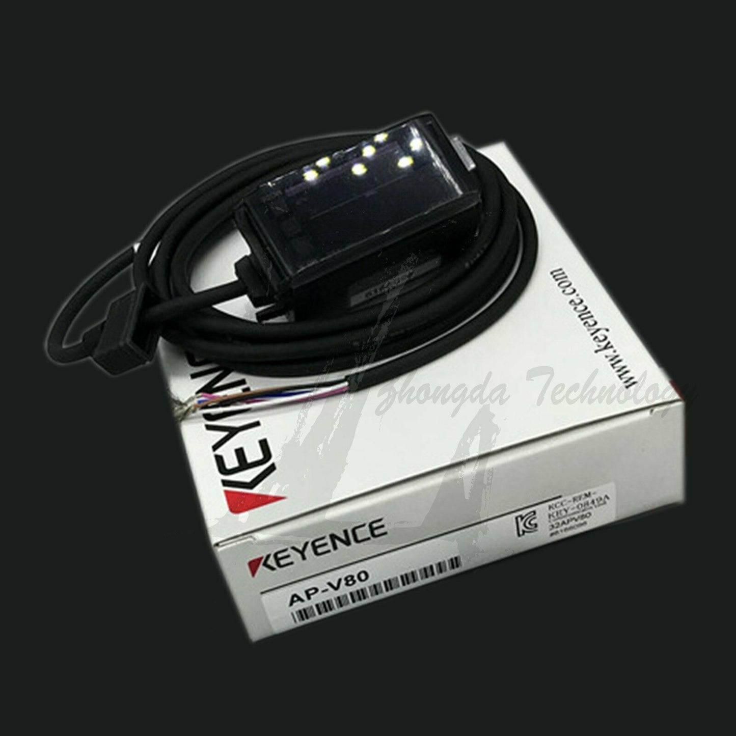 NEW 1PCS KEYENCE AP-V80 APV80 Digital Optical Fiber Amplifier - KEYENCE