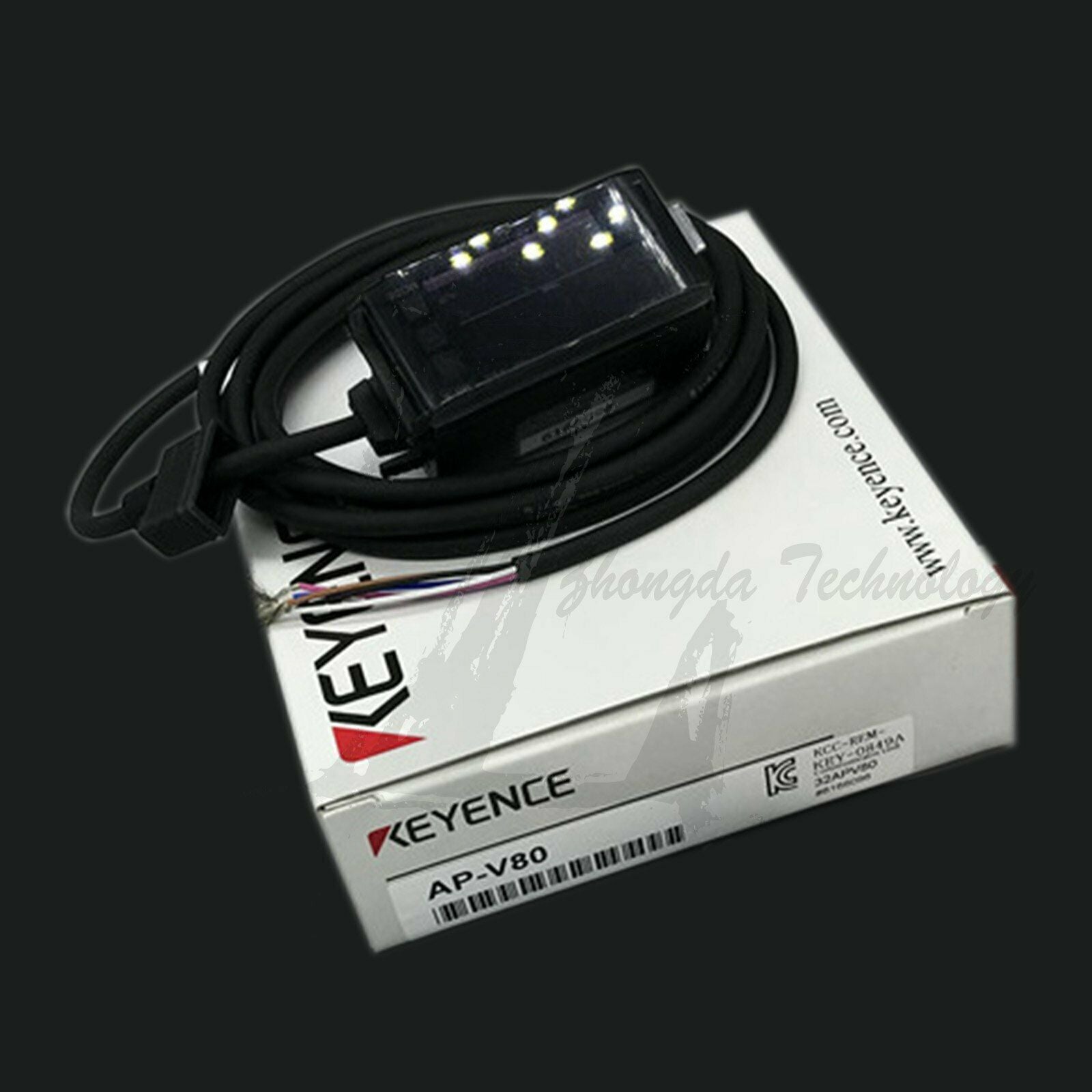NEW 1PCS KEYENCE AP-V80 APV80 Digital Optical Fiber Amplifier - KEYENCE