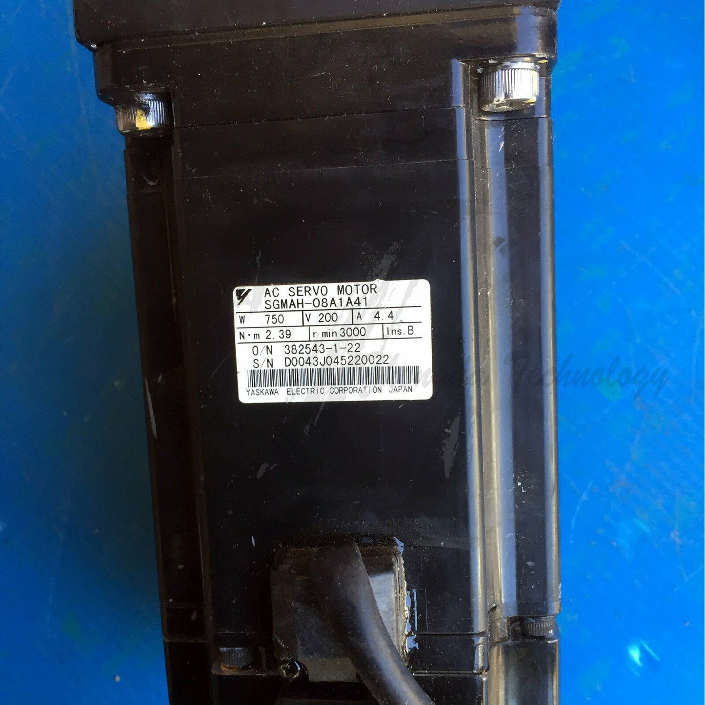 Used Yaskawa SGMAH-08A1A41/21 Tested In Good Condition - YASKAWA