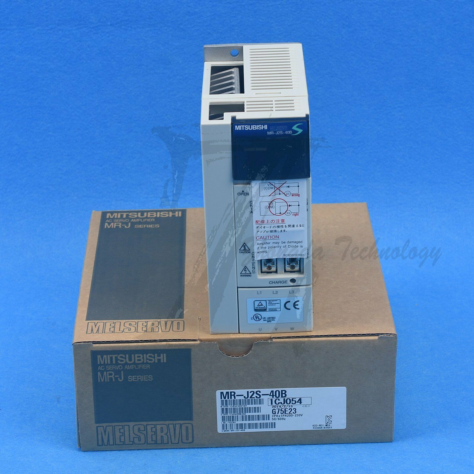 NEW Mitsubishi Servo Amplifier 3 Phase 200 V ac 40 A MR-J2S-40B - MITSUBISHI