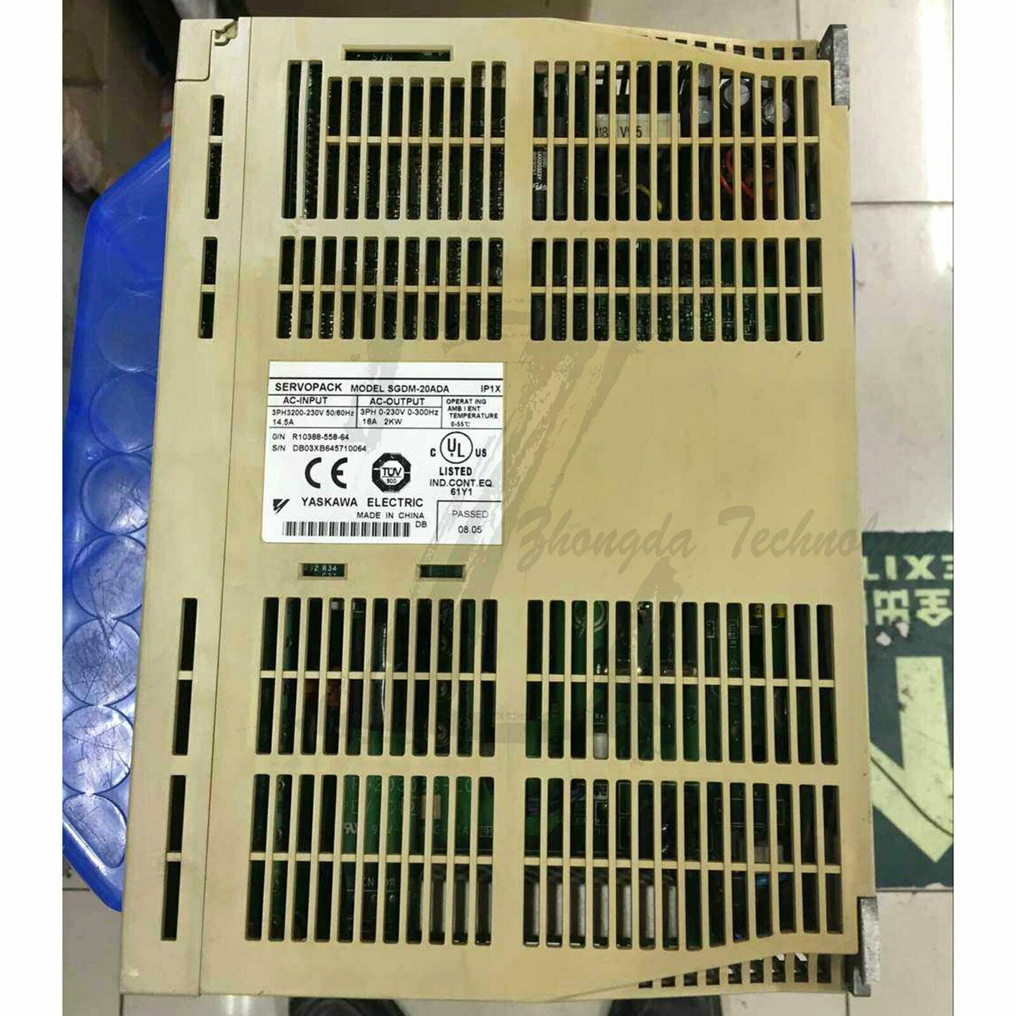 Used Yaskawa AC Servo Drive SGDM-20ADA Good test - YASKAWA