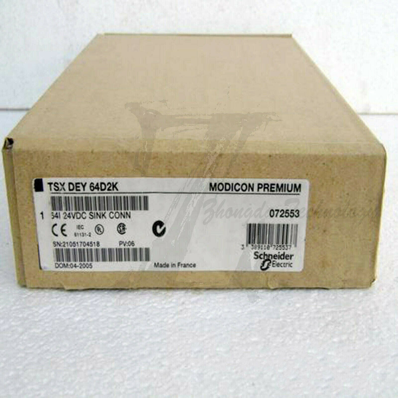 New Schneider TSXDEY64D2K : Digital input, 64-point, 24VDC high-density terminal - SCHNEIDER